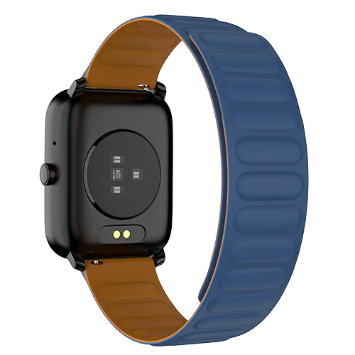 Bounce Magnetic Flow Reversible Dual Tone Silicone Watch Strap 22mm - Image 5