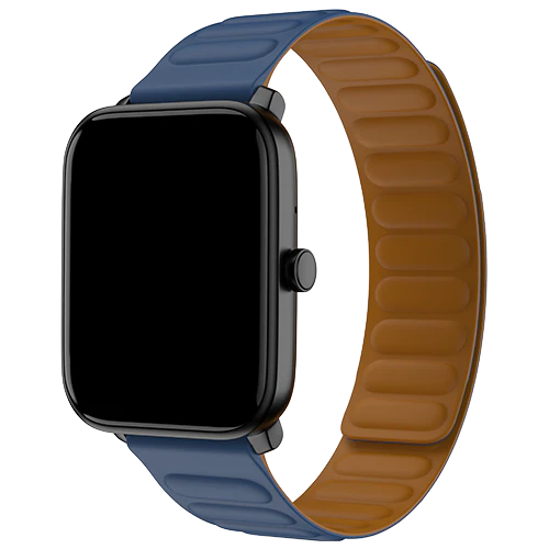 Bounce Magnetic Flow Reversible Dual Tone Silicone Watch Strap 22mm - Image 8