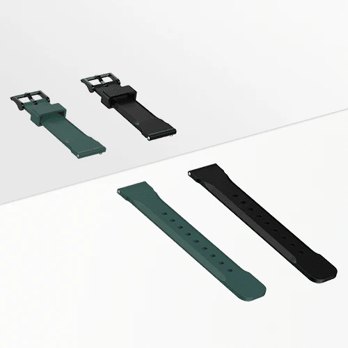 Impact Silicone Watch Strap 22mm - Image 39