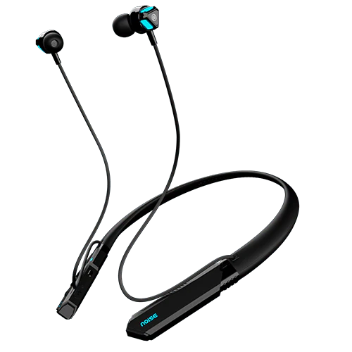 Noise Combat Wireless Gaming Neckband Earphones with Mic - Image 4
