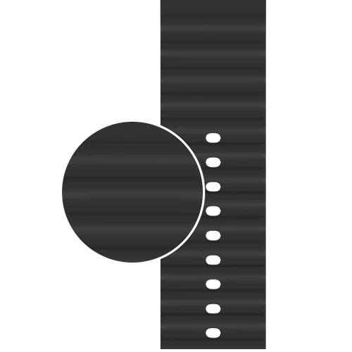 Ripple Silicone Watch Strap 22mm - Image 7