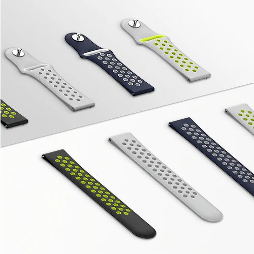 Sports Silicone Edition Watch Strap 22mm - Image 40